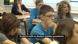 Studenti volili na školách českého prezidenta