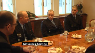 Primátor Karviné poděkoval policistům