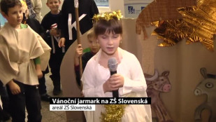 Bez komentáře - Vánoční jarmark na ZŠ Slovenská