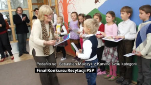 Finał Konkursu Recytacji PSP - Finále recitační soutěže polských škol