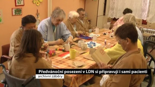 Předvánoční posezení v LDN si připravují i sami pacienti