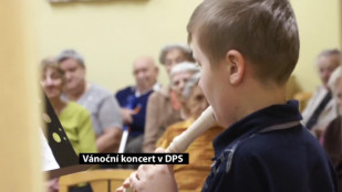 Vánoční koncert v DPS ve Stonavě