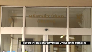 Novoroční přání starosty města Orlové Jiřího Michalíka