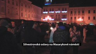 Silvestrovské oslavy na Masarykově náměstí