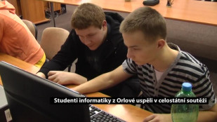 Studenti informatiky z Orlové uspěli v celostátní soutěži