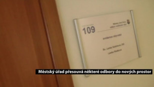 Městský úřad přesouvá některé odbory do nových prostor