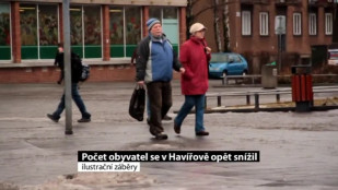 Počet obyvatel v Havířově se během roku 2012 opět snížil