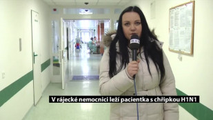 V karvinské rájecké nemocnici leží žena s chřipkou H1N1