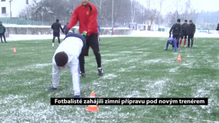 Fotbalisté zahájili zimní přípravu pod novým trenérem