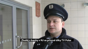 Zloděj z banky v NJ se přiznal díky TV Polar