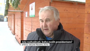 Anketa dne - volba prezidenta republiky v Novém Jičíně