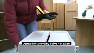 O prezidentské volby byl ve Frýdku-Místku velký zájem