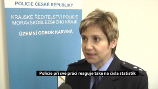 Policie při své práci reaguje také na čísla statistik