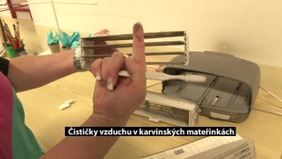 Čističky vzduchu v karvinských mateřinkách