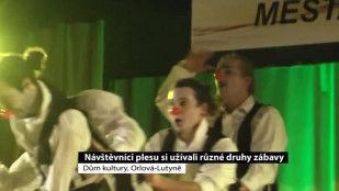 Návštěvníci plesu si užívali různé druhy zábavy