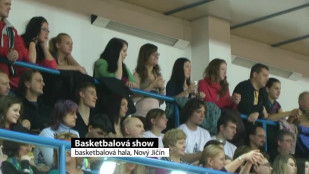 Bez komentáře - basketbalová show v Novém Jičíně