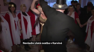 Nevšední zlatá svatba v Karviné