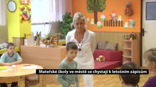 Mateřské školy ve městě se chystají k letošním zápisům