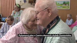 Pyžamový ples v Centru denních služeb Domovinka