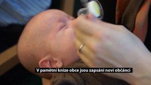 V pamětní knize  obce jsou zapsáni noví občánci