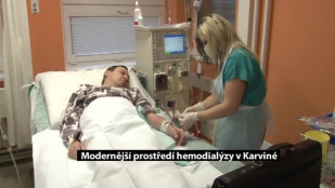 Modernější prostředí hemodialýzy v NsP Karviná-Ráj