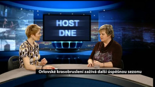 Host dne: Věra Kramná, Krasobruslařský klub Orlová