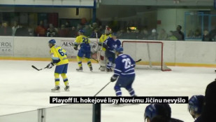 Playoff II. hokejové ligy Novému Jičínu nevyšlo