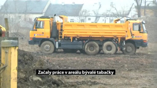 Začaly práce v areálu bývalé tabačky