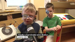 Výuka v karvinské oční školce