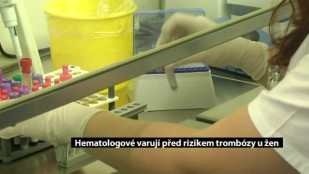 Hematologové varují před rizikem trombózy u žen nejen v Novém Jičíně