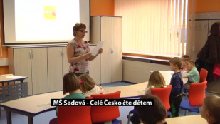 MŠ Sadová se zapojila do akce Celé Česko čte dětem