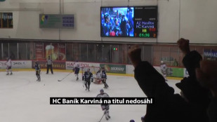 HC Baník Karviná na titul nedosáhl