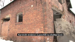 Karvinští strážníci si posvítili na zloděje kovů