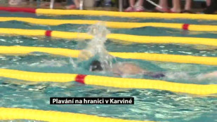 Plavání na hranici v Karviné