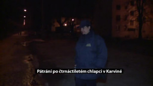 Pátrání po čtrnáctiletém chlapci v Karviné