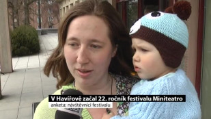 V Havířově začal 22. ročník festivalu pohádek Miniteatro