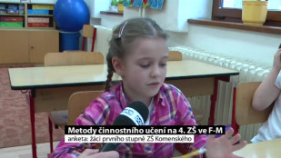 Metody činnostního učení na 4. ZŠ ve F-M