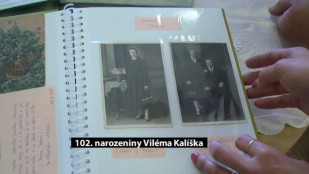 102. narozeniny Viléma Kalíška z Nového Jičína