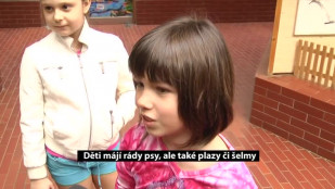 Děti mají rády psy, ale také plazy či šelmy