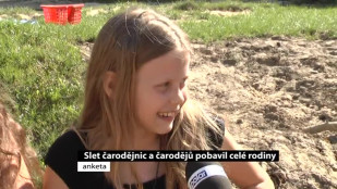 Slet čarodějů a čarodějnic pobavil celé rodiny