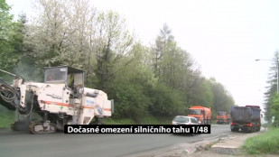 Dočasné omezení silničního tahu I/48