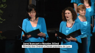 Bez komentáře - koncert Ondráše a Chorale populaire de Lyon v Novém Jičíně