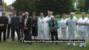 V Nemocnici F-M začala výstavba nového pavilonu