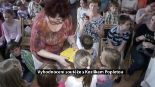 Vyhodnocení soutěže s Kozlíkem Popletou