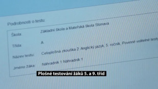 Plošné testování žáků 5. a 9. tříd