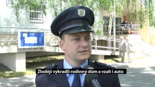 Zloději v Novém Jičíně vykradli dům a vzali i auto