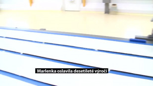 Marlenka oslavila desetileté výročí