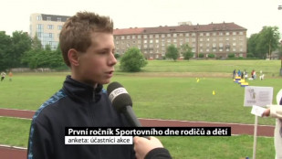 Sportovní den rodičů a dětí v Havířově sklidil úspěch