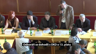 Odboráři se dohodli s OKD na 13. platu