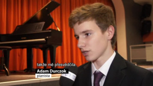 Adam Durczok na Koncercie Absolwentów - Absolventský koncert Adama Durczoka